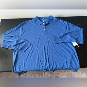 NWT Mens Long Sleeve Polo